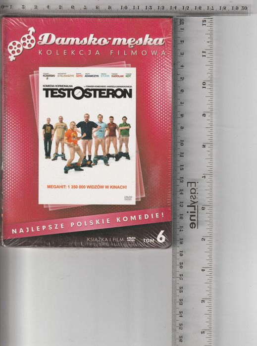 Testosteron Adamczyk Karolak Stuhr Kot DVD