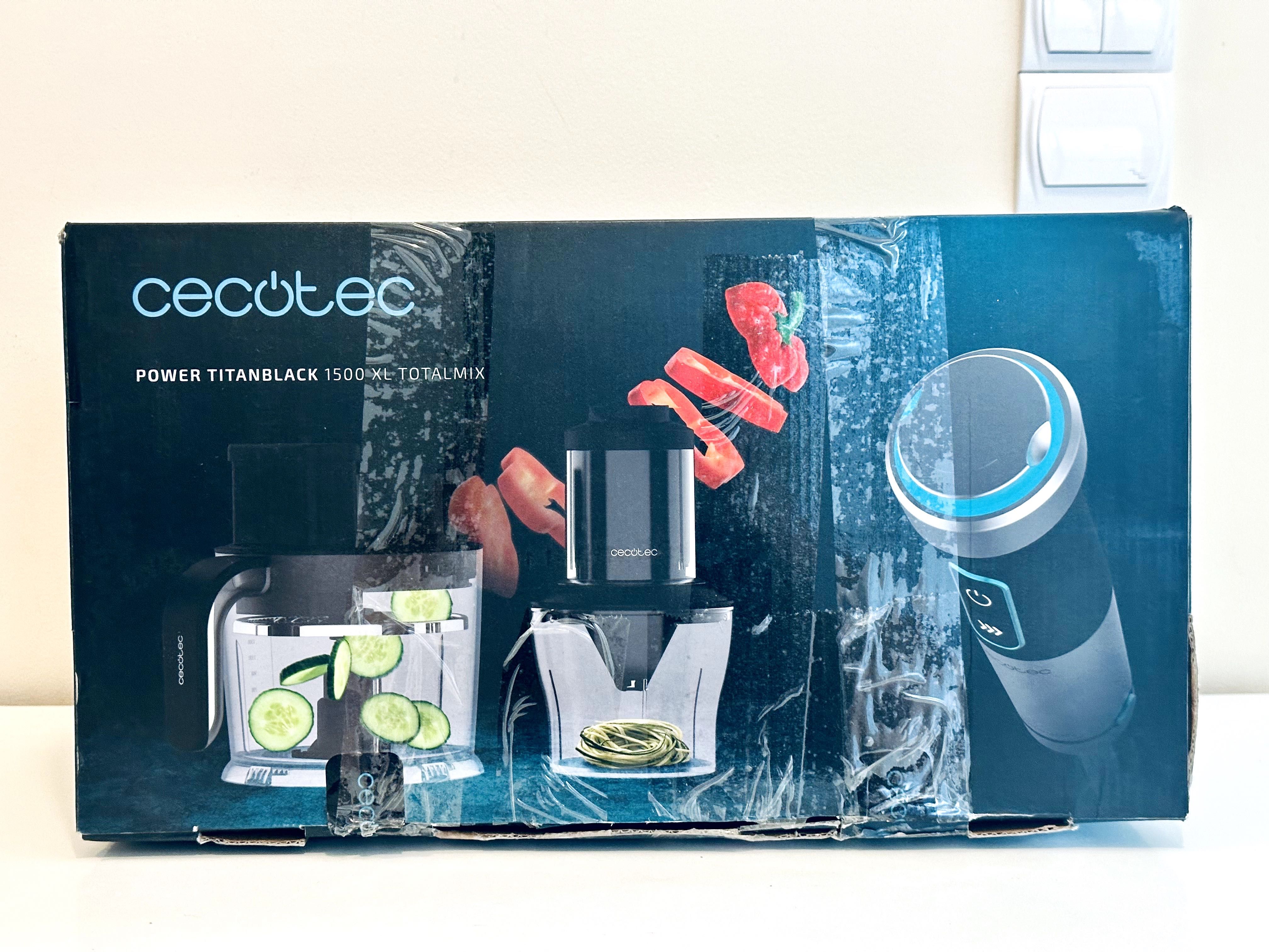 Blender Cecotec Power TitanBlack 1500 XL TotalMix - gigantyczny zestaw