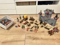 Wielki zestaw Playmobil Zamek + rycerze i inne