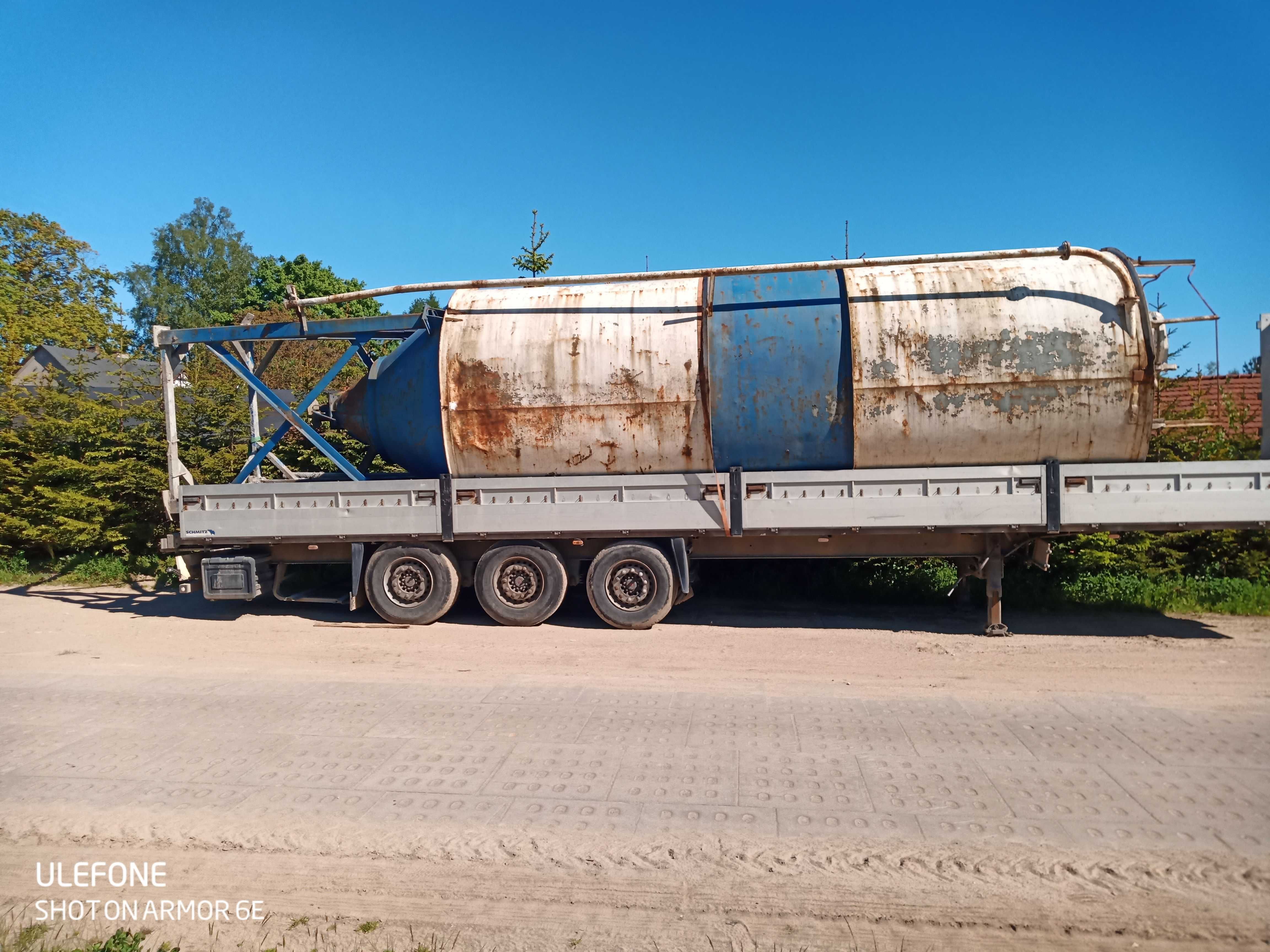 Silos na cement 60t, silos zbożowy