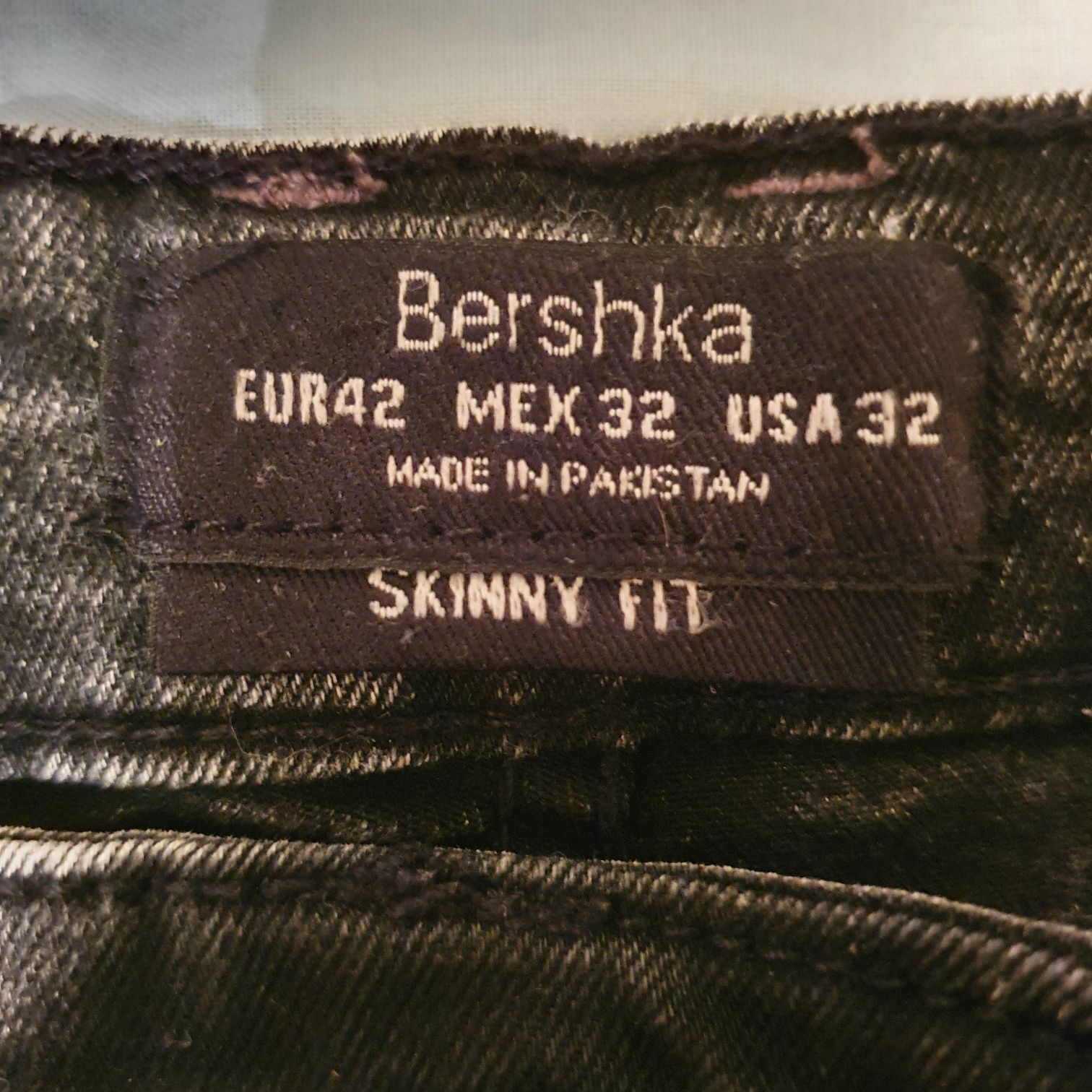 Calção ganga Bershka