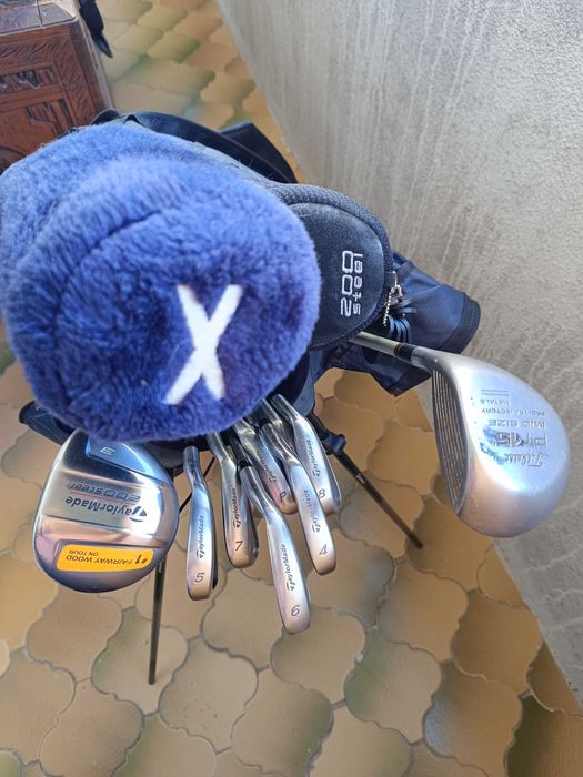 Vendo saco de golf com tacos