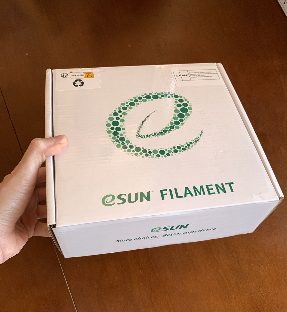 Filament do drukarki 3D PETG eSun Green