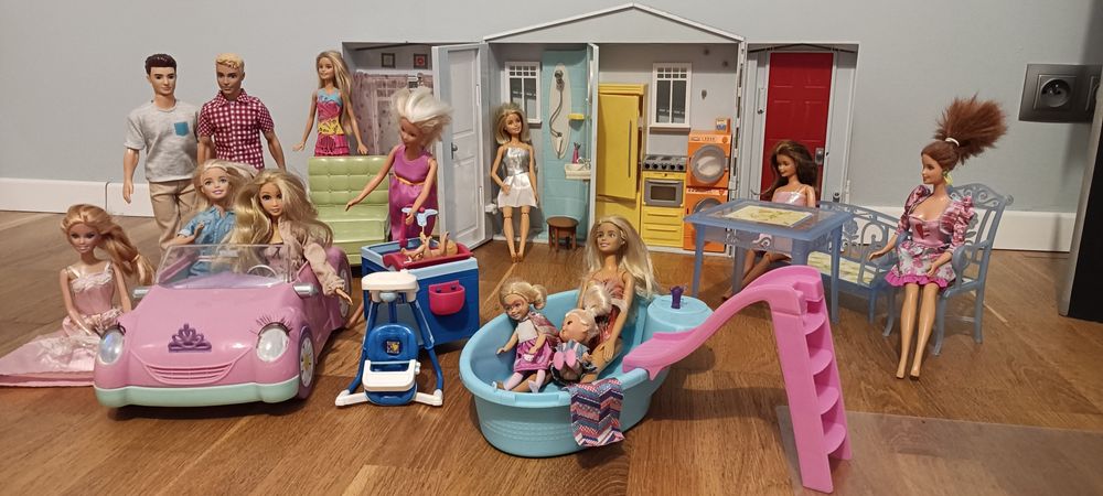 Dom Barbie i rodzina