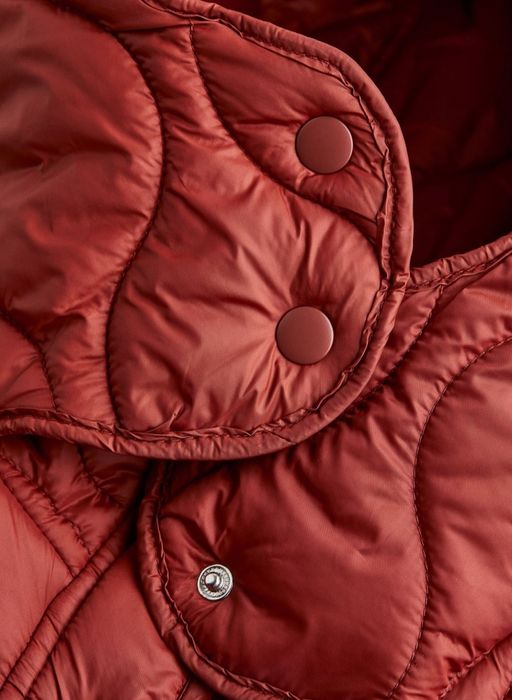 Стьобане пальто H&M