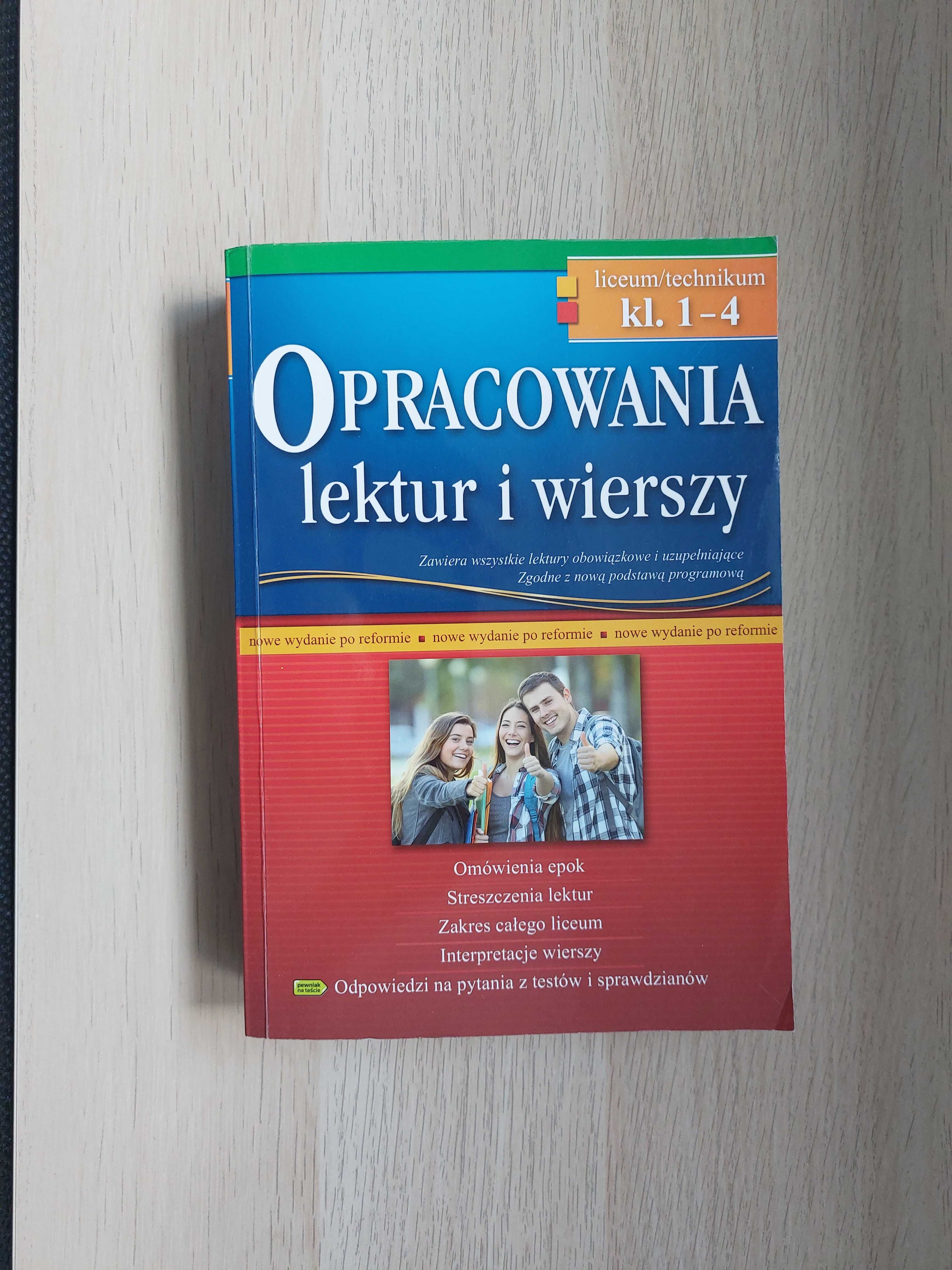 Opracowania lektur i wierszy Greg