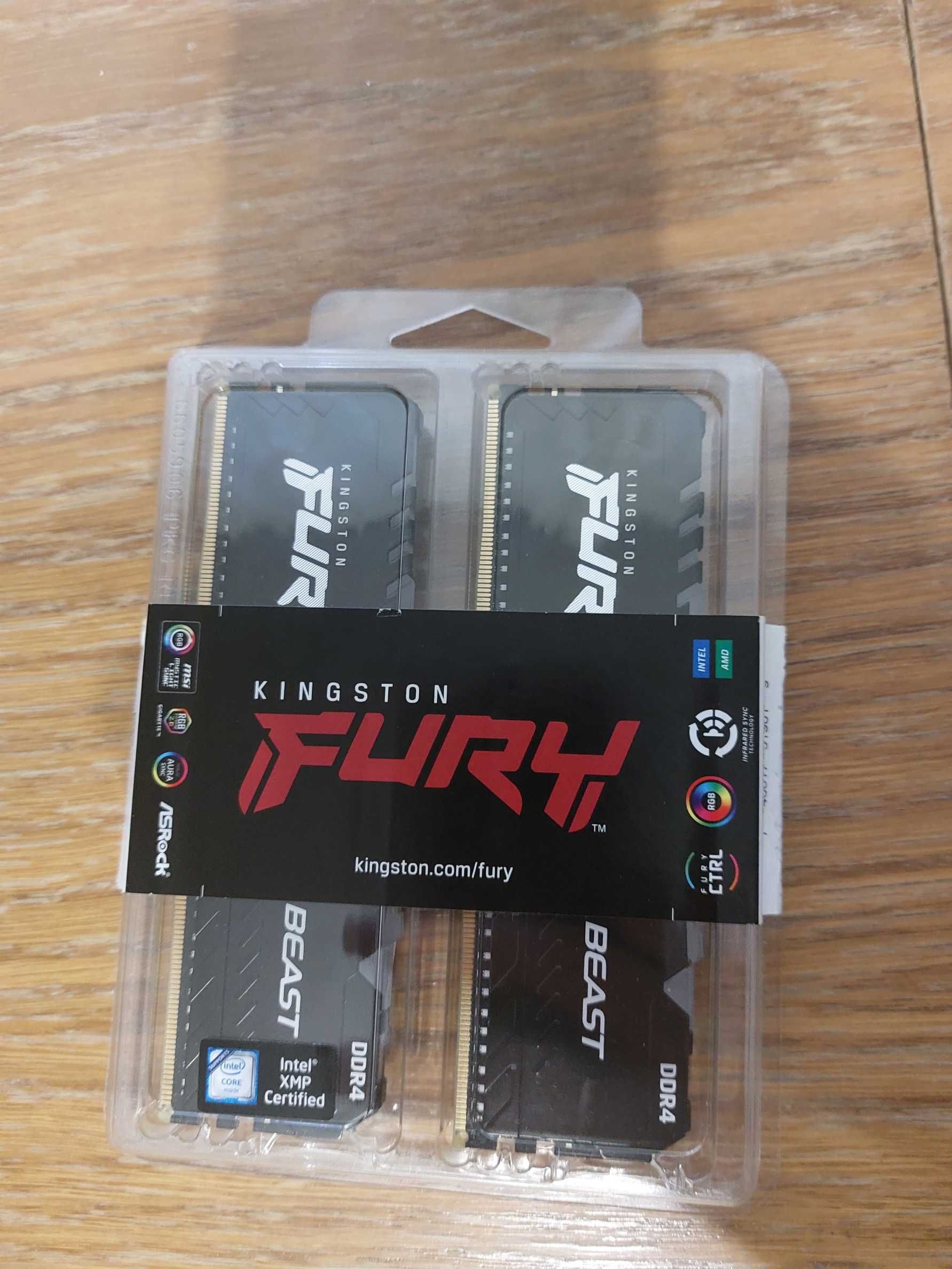 Kingston FURY  (2x32GB) DDR4 3600 MHz Beast RGB (KF436C18BBAK2/64)