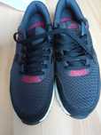 Sapatilhas Nike Airmax originais, pretas e vermelhas, nº41