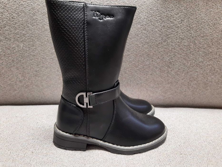 NOWE Kozaki dziecięce Wojtyłko rozm.30 czarne