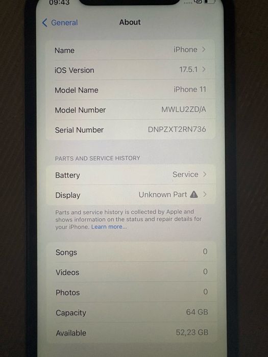 Iphone 11 - 64 GB