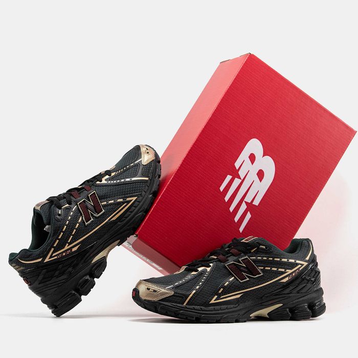 Кросівки New Balance 1906R x KITH Black/Gold premium