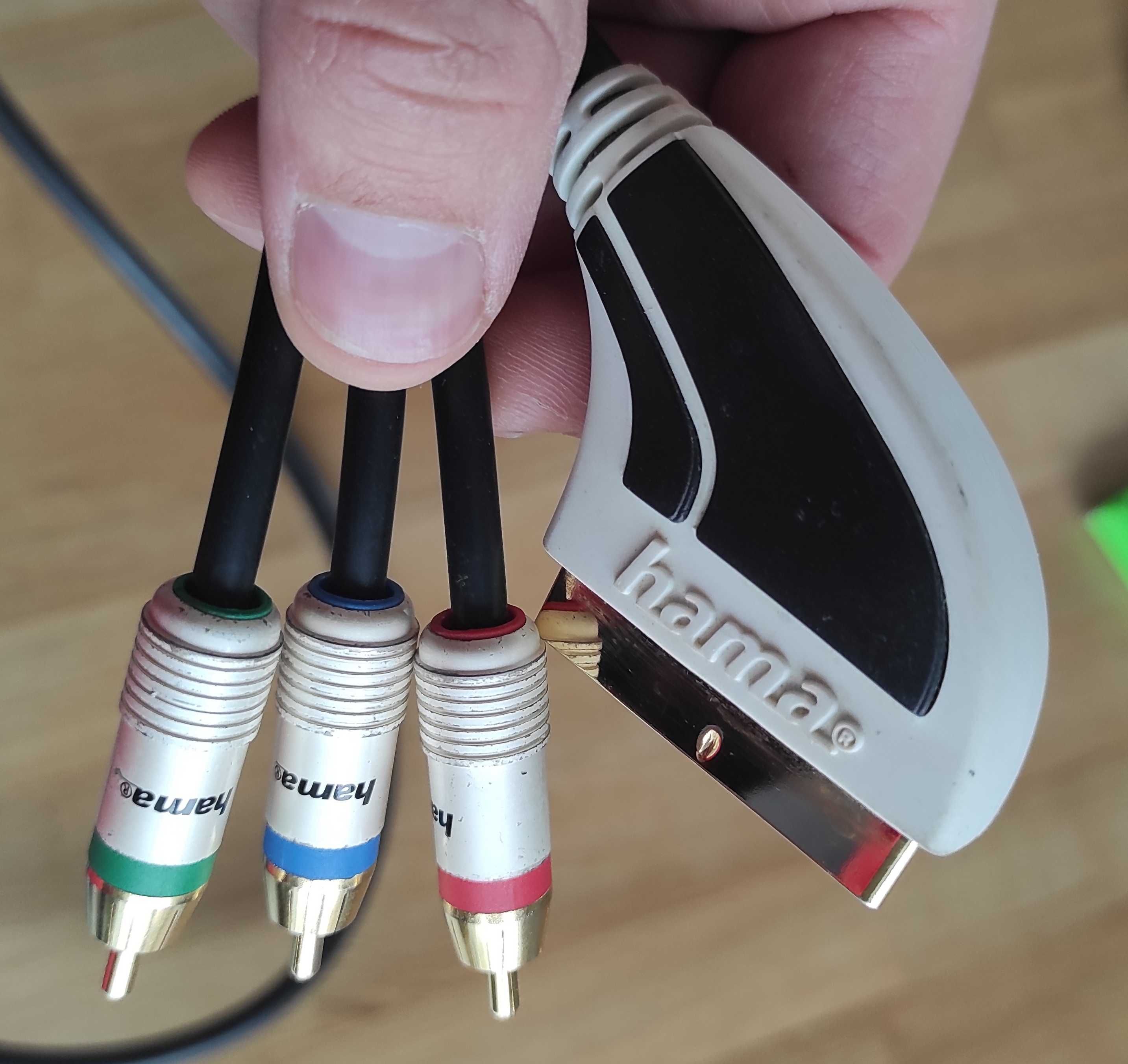 Мультимедійний відео кабель DVI-HDMI, SCART-SCART, SCART-RCA Component