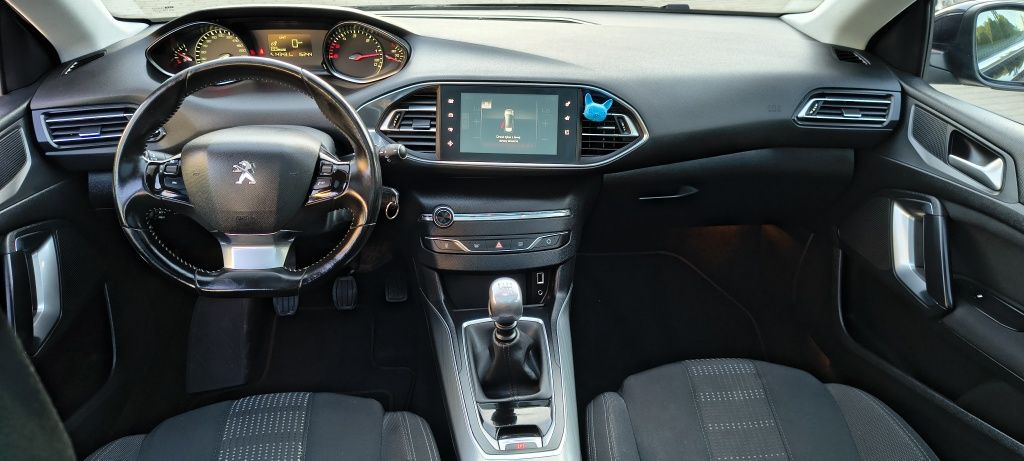 Peugeot 308 SW 2015r 1.6 blueHdi, panorama, full LED,  navi, kamera,