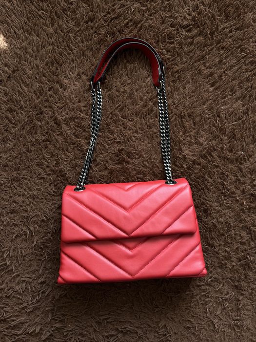 Жіноча сумка червоного кольору