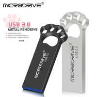 Флешка MicroDrive USB 3.0 64Gb Silver / Black вид 2