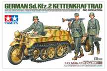 Model 1:35 Pojazd Sd.Kfz.2 Kettenkraftrad mid 35377 Tamiya