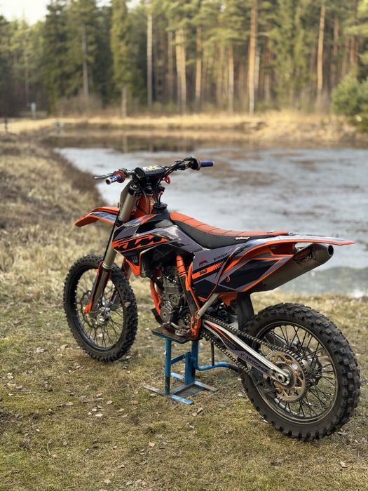 Ktm sxf 250 swiezo po remoncie