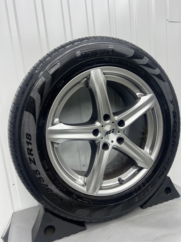 Alufelgi KOMPLET 18 cali BMW 5x120 AEZ X3 X5 E83 E70 F15