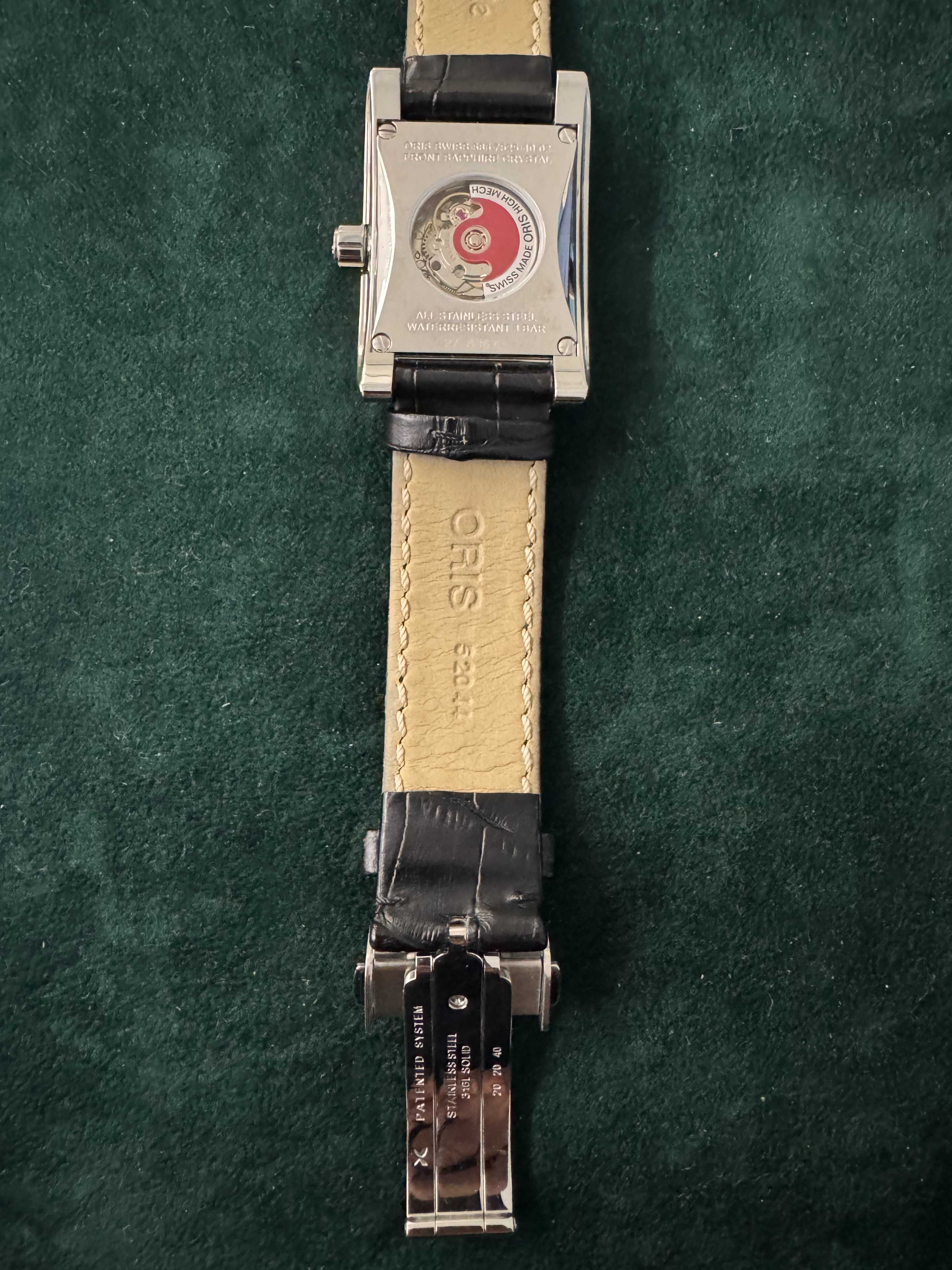 Новые Швейцарские часы  Oris 585.7525.40.64 LS.5.20.44FS