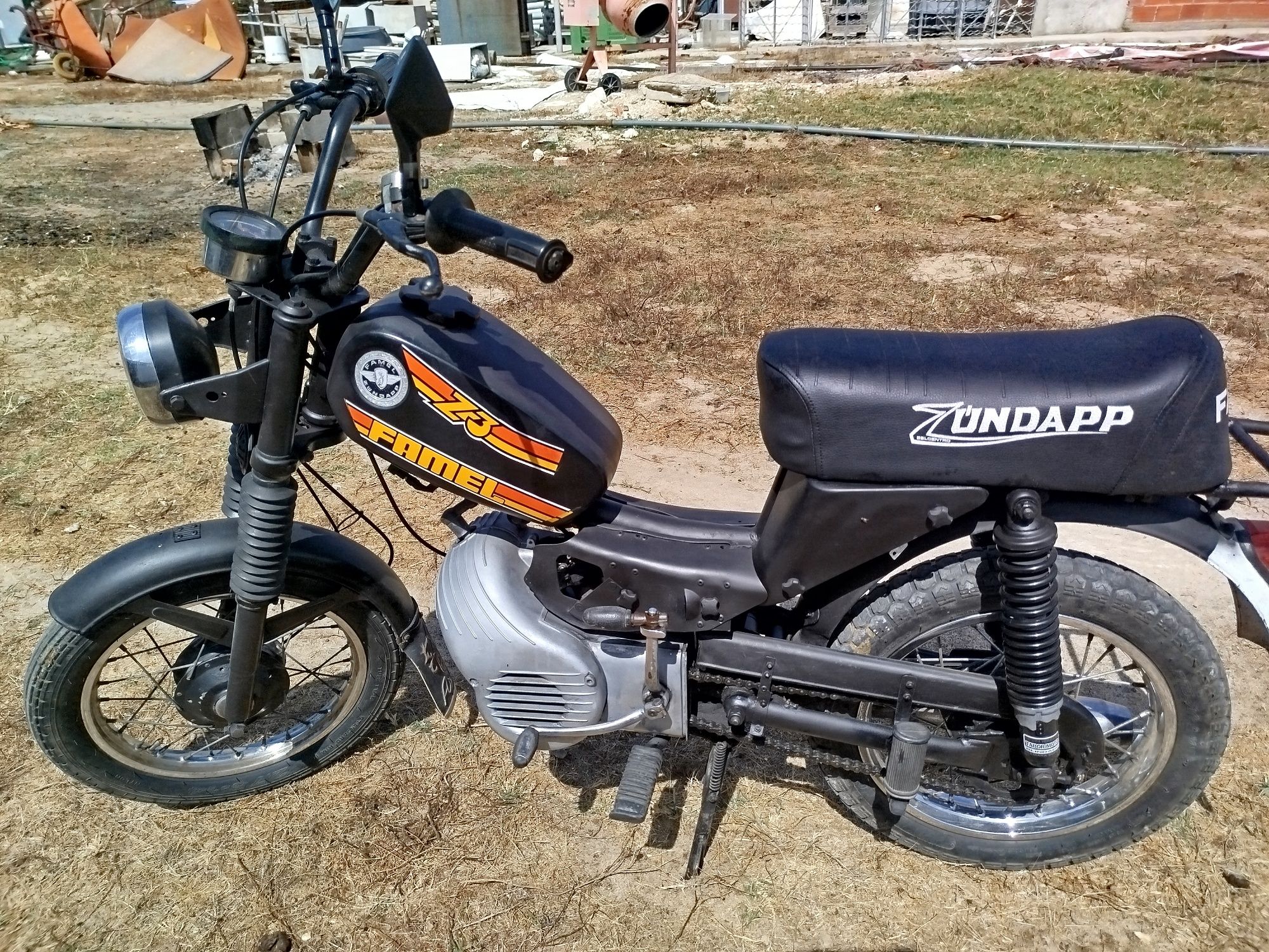 Zundapp Z3 50cc preta