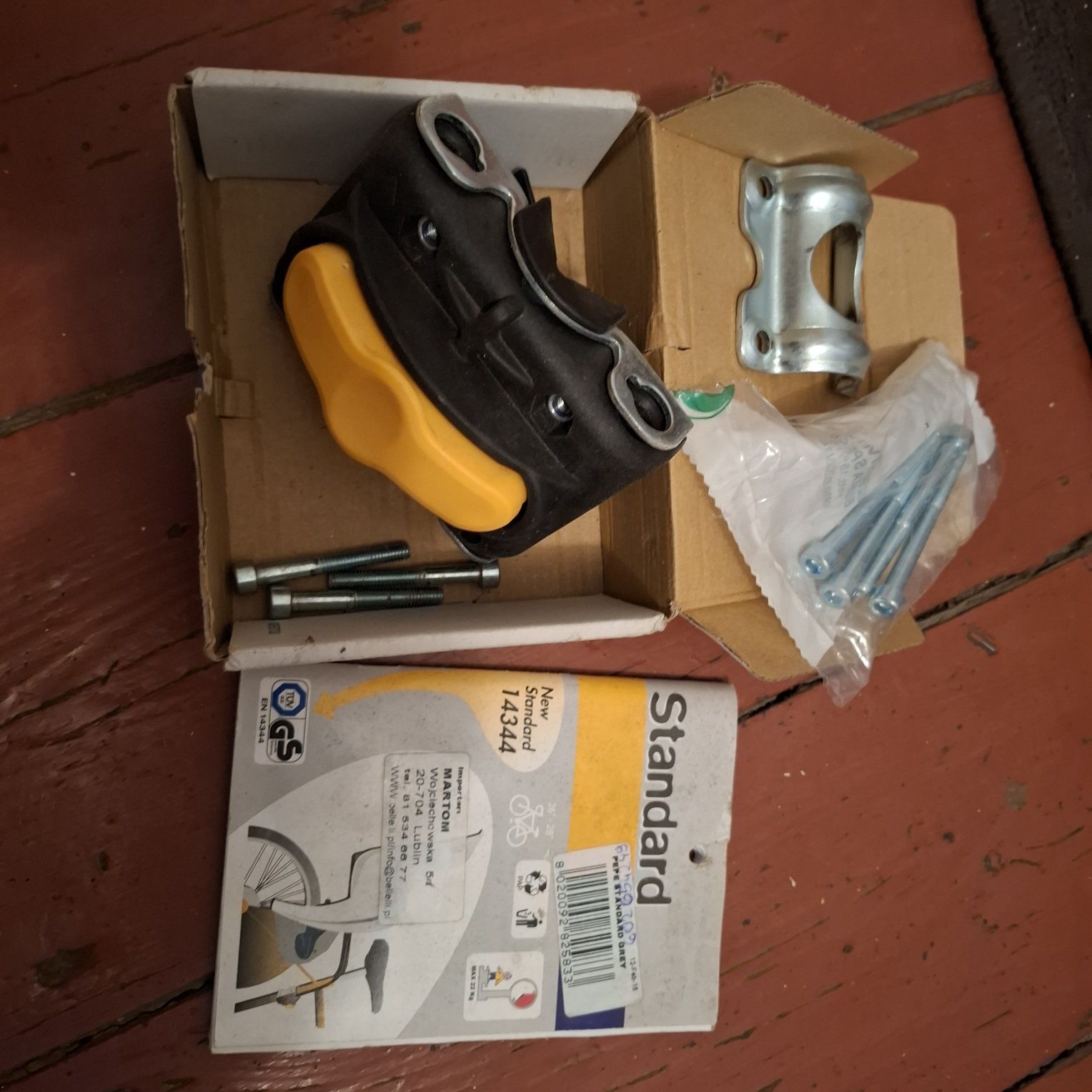 Fotelik na rower bellelli standard
