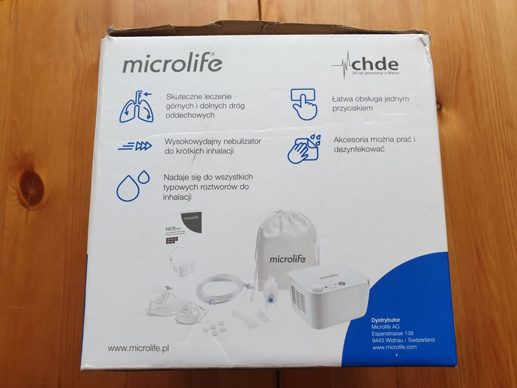 Nowy / Microlife NEB 200 / inhalator / nebulizator