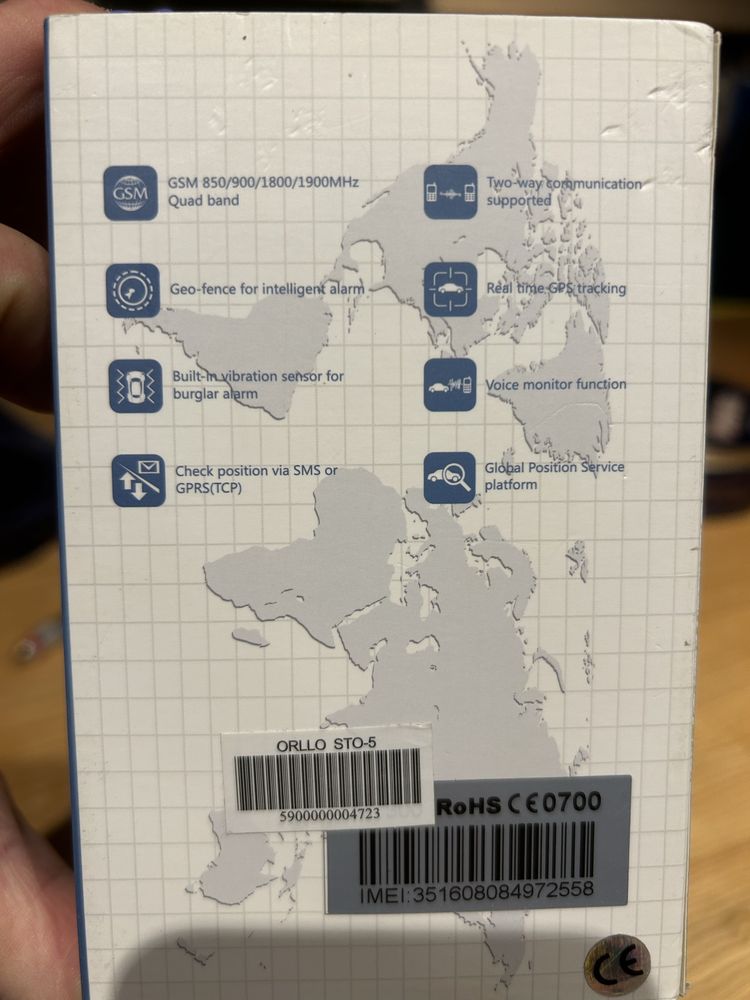 GPS ORILLO lokalizator