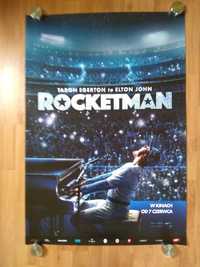 Plakat filmowy ROCKETMAN/Elton John/Oryginał z 2019 roku.