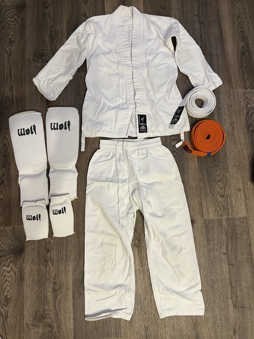 Кімоно для карате біле,130 зріст