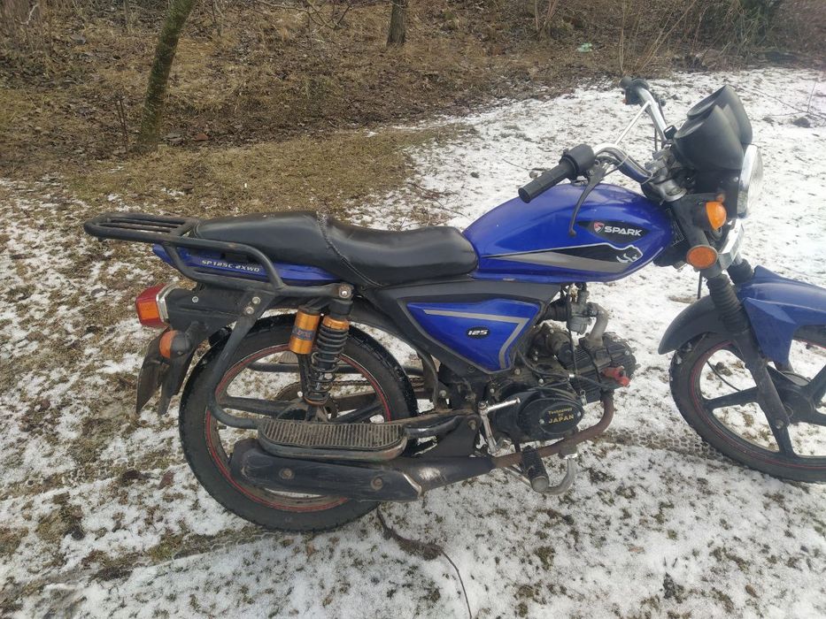 Продам мотоцикл  спарк 125