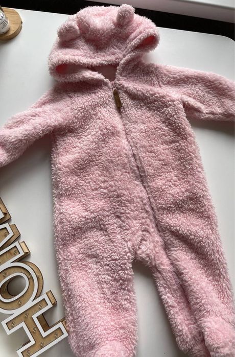 Плюшевий ромпер з вушками для дівчинки від Carter’s розмір 6 місяців