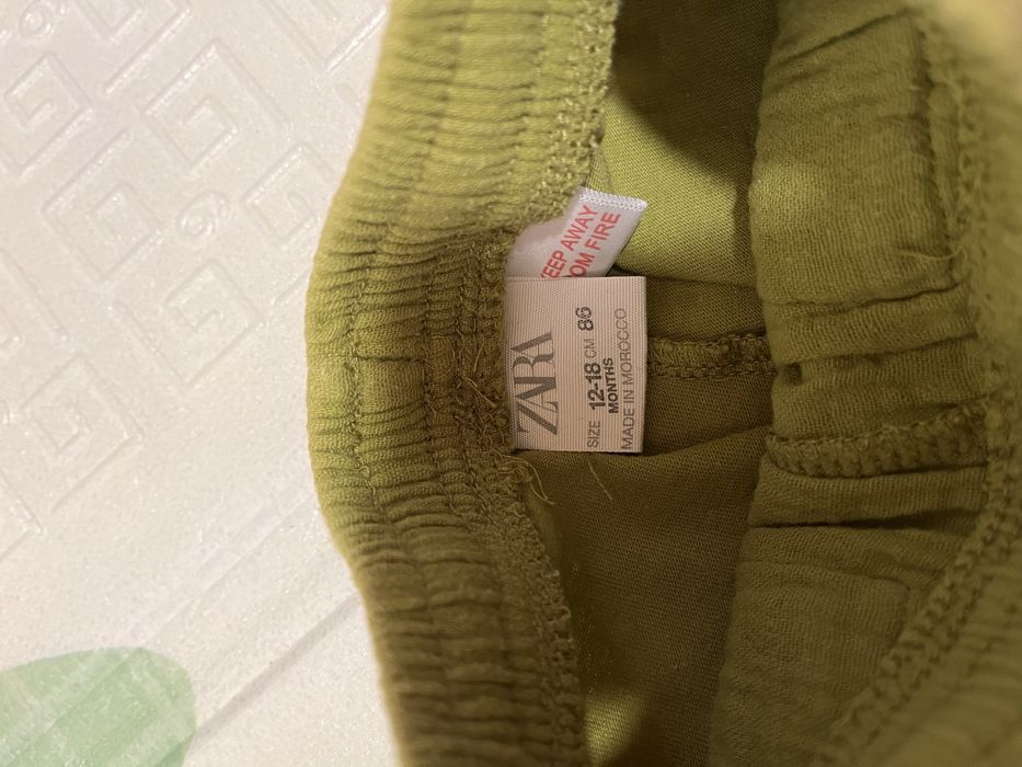 Штани Zara 86р для хлопчиків