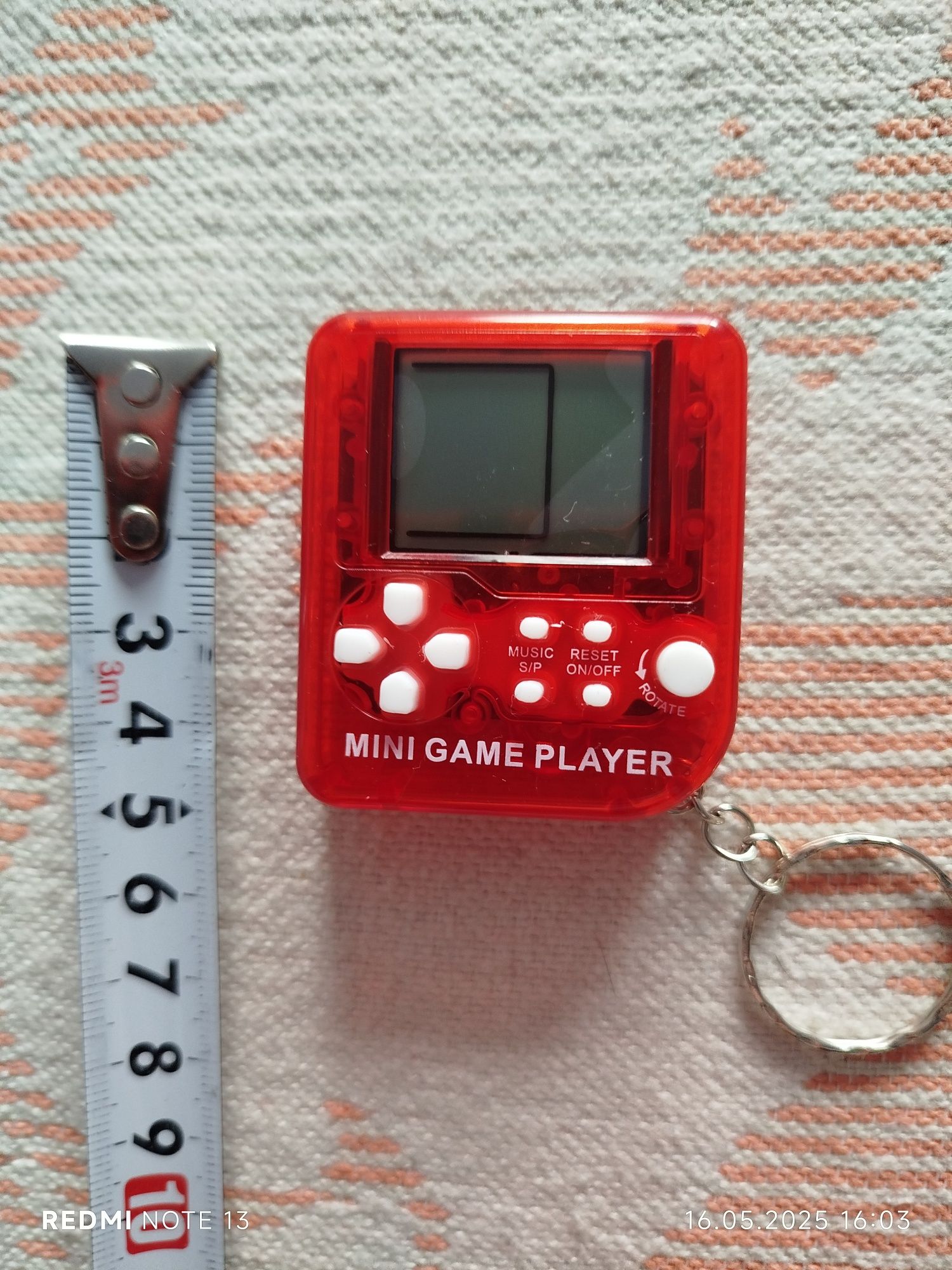Консоль RMC Tetris Брелок Red