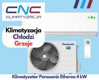 Klimatyzacja Panasonic Etherea 4kW z montażem chłodzi grzeje Promocja