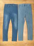 Dżinsowe legginsy 2-pak H&M r. 140