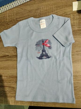 T-shirt menina Paris 3 Anos