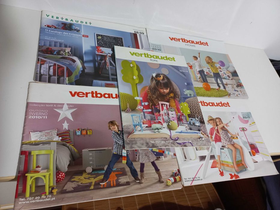 Catálogos Vertbaudet - Anos 2008/09/10/11/12/13
