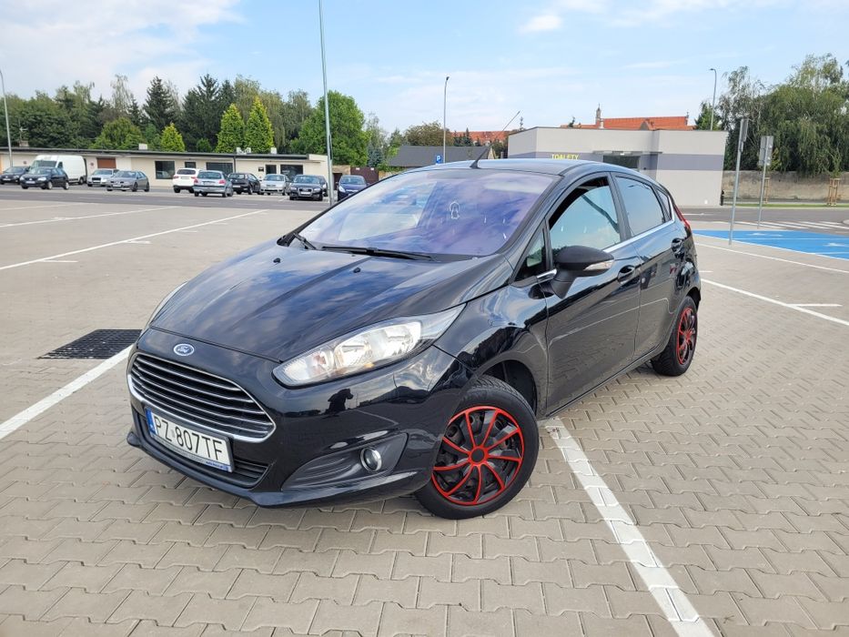 Ładny Ford Fiesta mk7 Lift-1.0 Benzyna 100km-2013 rok-Klima-5 drzwi