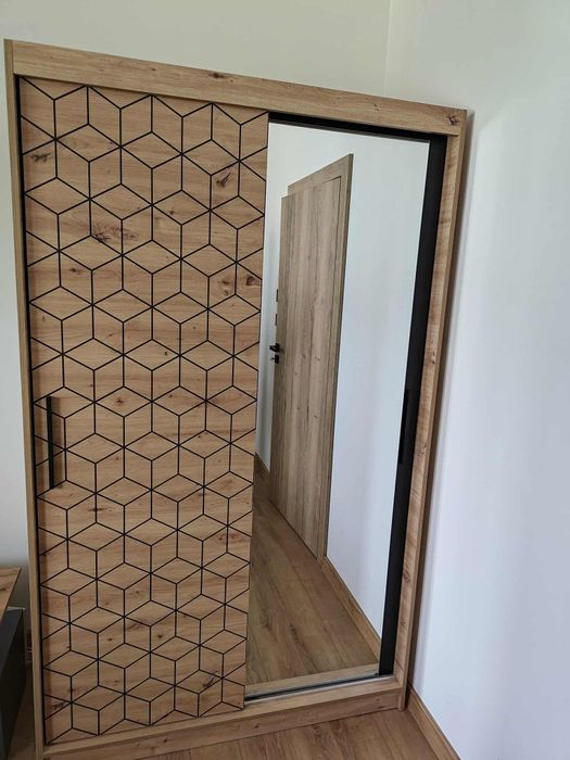 Szafa z lustrem dąb artisan