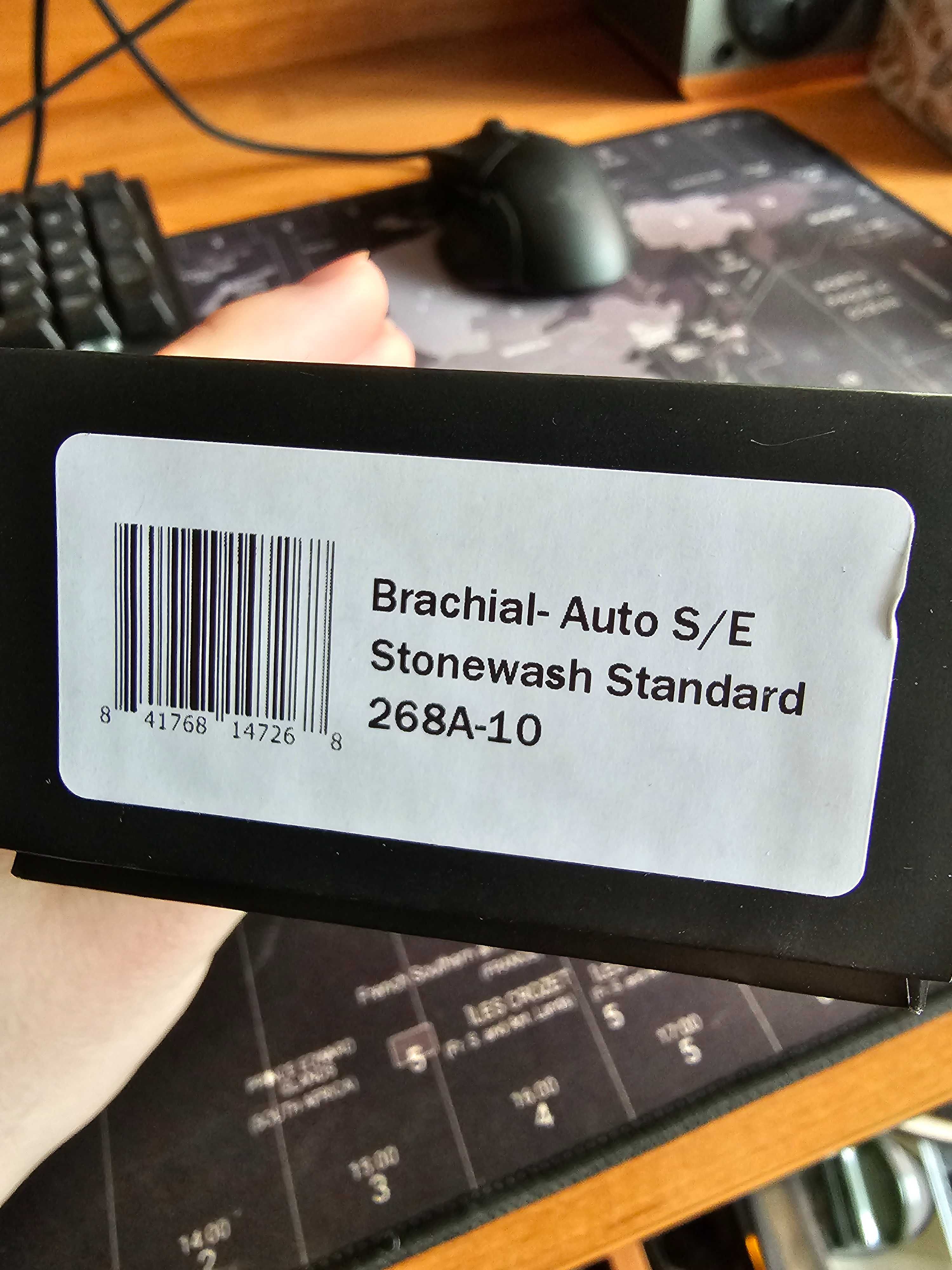 Nóż automatyczny Microtech Brachial Stonewash Standard 268A-10