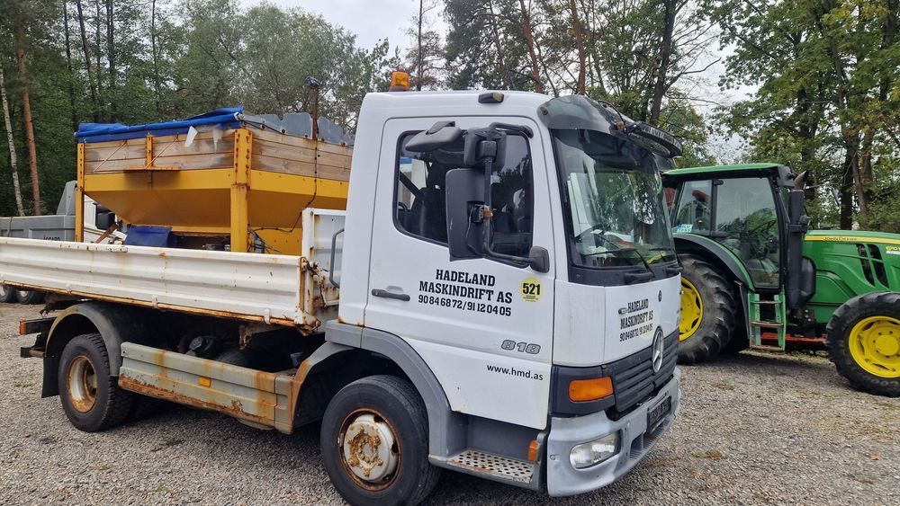 Mercedes-Benz Atego 818 Wywrotka + Solarka  Wywrotka+solarka