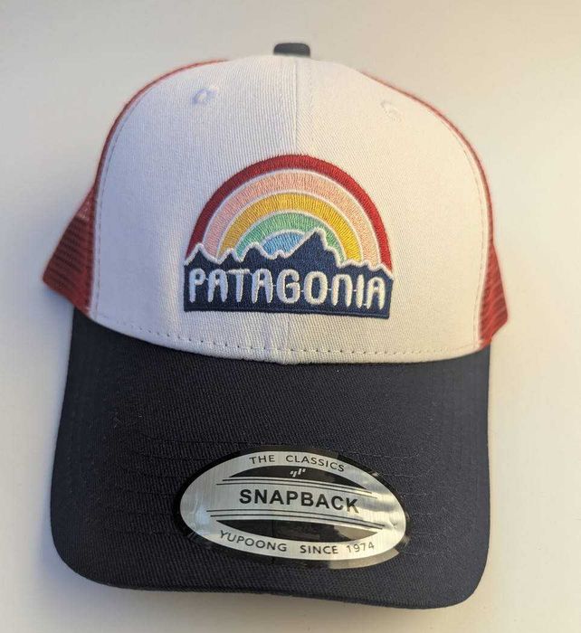 Кепка трек Patagonia, Snapback Патагонія сітка