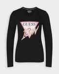 GUESS bluzka logowana oryginalna cekiny