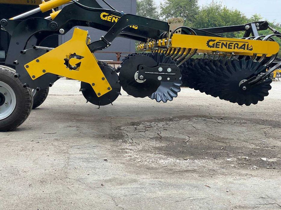 GENERAL | Лущильник Причіпний 3,2 м | Легка Дискова Борона