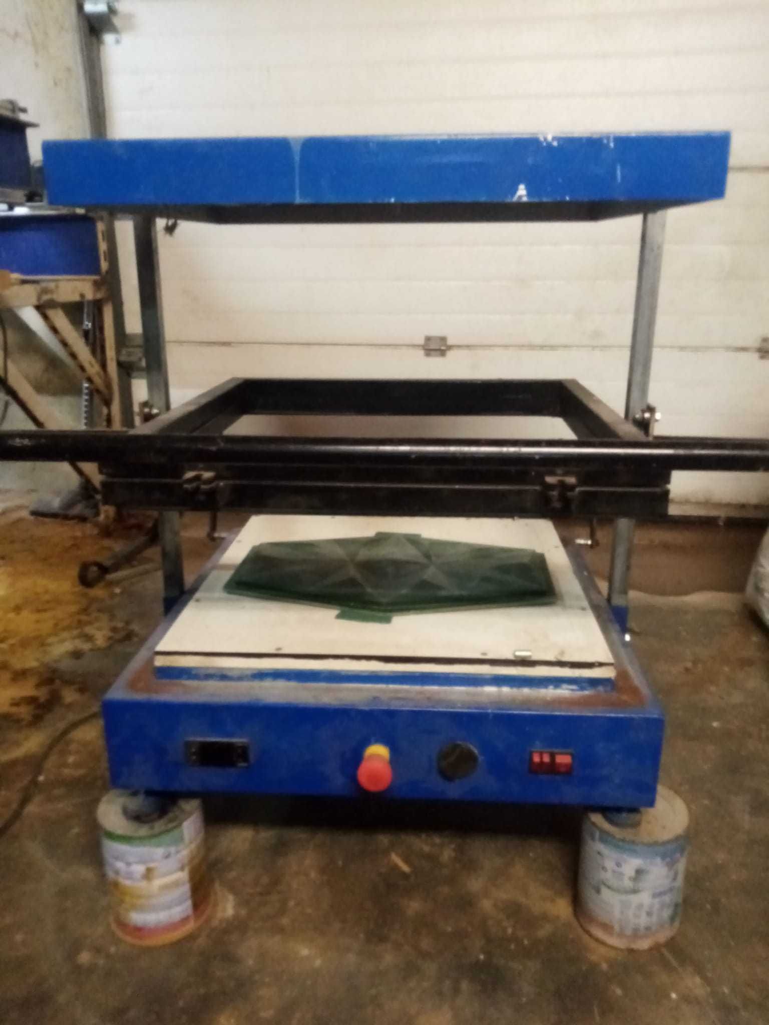 Maquina de Vacum para gesso 3D