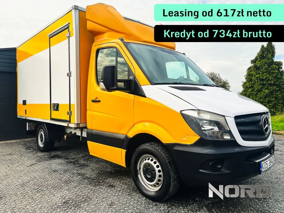 Mercedes-Benz Sprinter Izoterma Chłodnia  *Bezwypadkowy, Chłodnia,  FV23%, Leasing/Kredytowanie, Klimatyzacja!