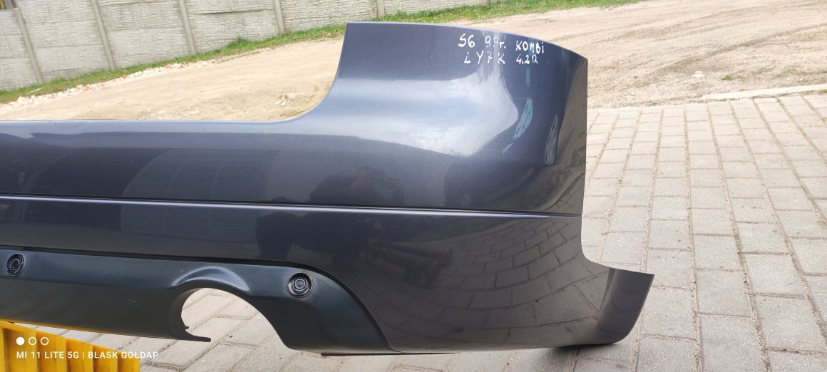 Zderzak Tylny LY7K Przed Lift Audi S6 4.2 Q 340 Kombi Blask Gołdap