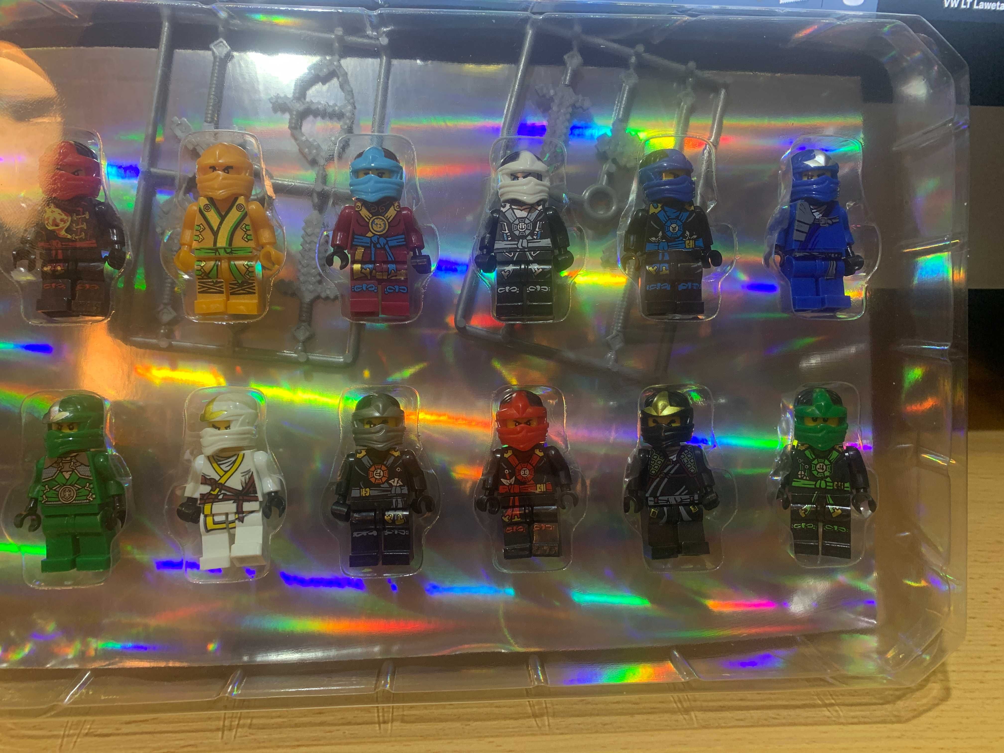 Zestaw figurek NinjaGo Ninja Go klocki ludziki 12 sztuk nie lego