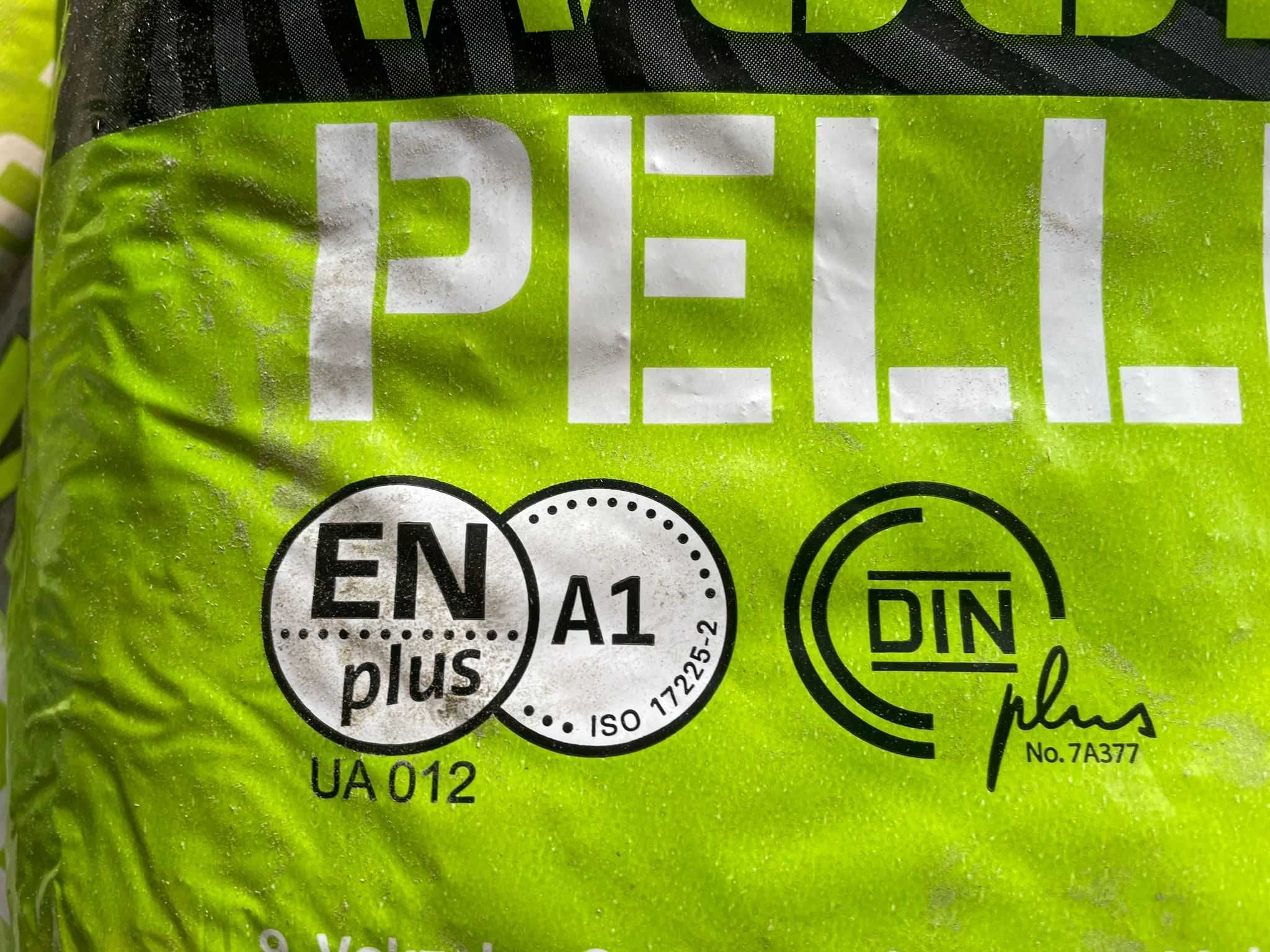 PELLET sosnowy pelet 15kg certyfikowany DIN + A1 dostawa GRATIS