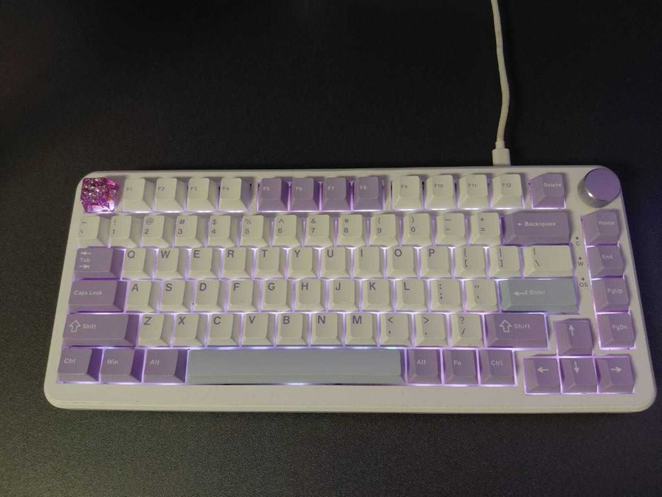 Ігрова клавіатура Магнітні світчі зміна чутливості Ajazz AK820 MAX RGB